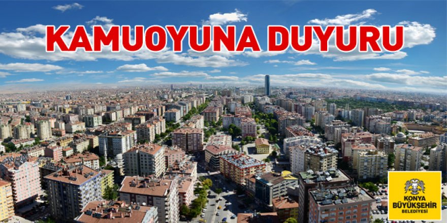 Konya Büyükşehir Belediyesi, Suç Duyurusunda Bulundu