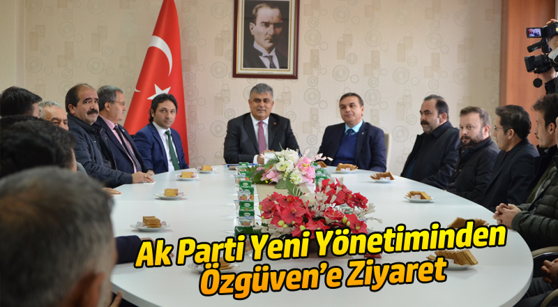 AK Parti Ereğli İlçe Başkanı Düzen ve Yönetiminden Özgüven'e Ziyaret