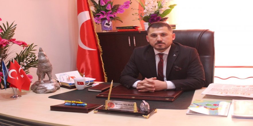 MHP Ereğli İlçe Başkanı Musa Yılmaz, yeni yıl dolayısıyla bir kutlama mesajı yayımladı.