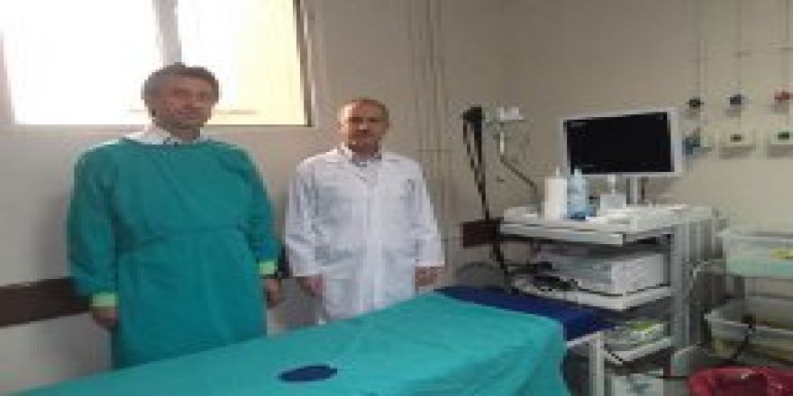 Devlet Hastanesine Endoskopi Cihazı Alındı