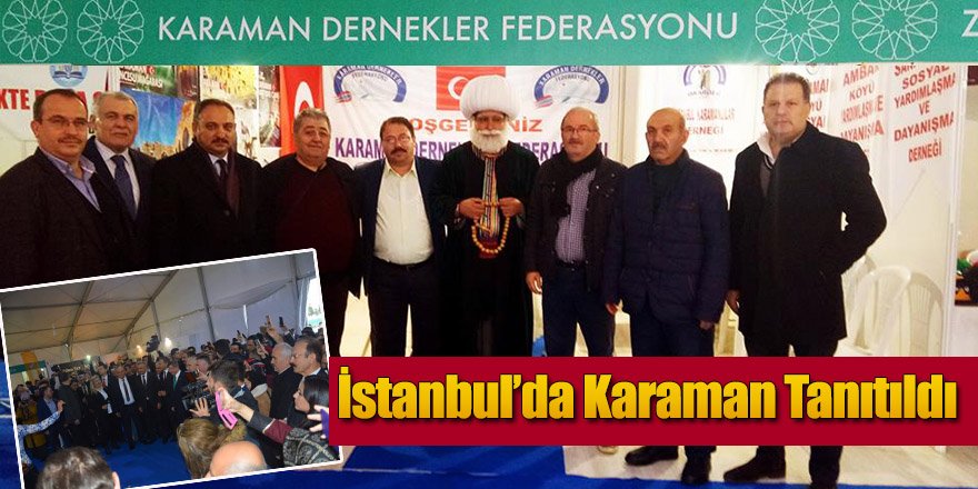 İstanbul'da Karaman'ın Tanıtımı Yapıldı