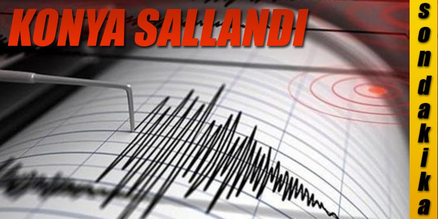 Konya'da 3.5 ve 3.8 Büyüklüğünde İki Deprem