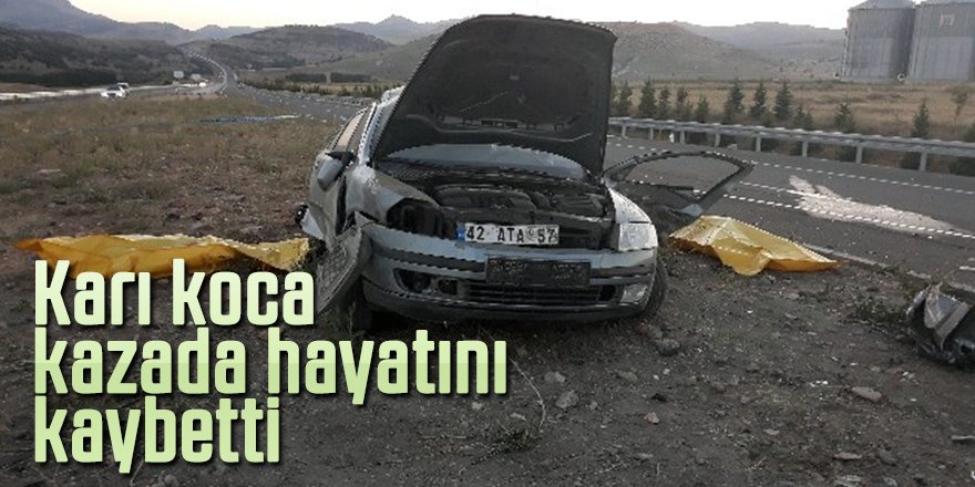 Karı koca kazada hayatını kaybetti, yakınlarını polis teselli etti