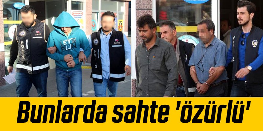 Sahte 'özürlü' raporu operasyonu 26 gözaltı kararı