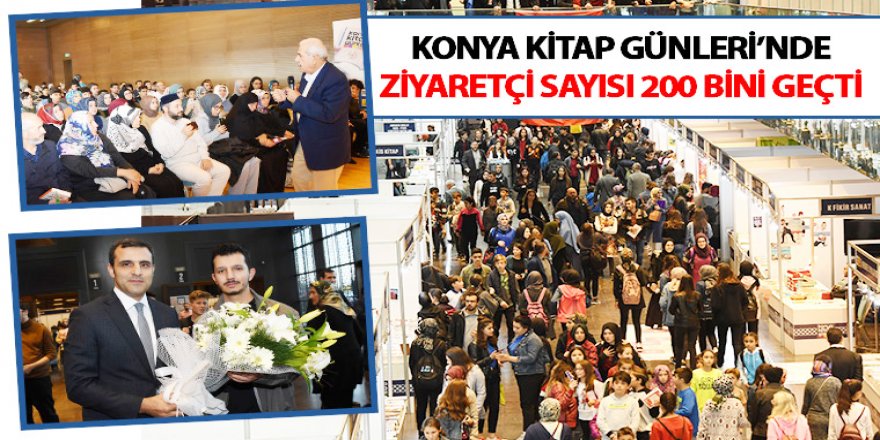 Konya Kitap Günleri’nde Ziyaretçi Sayısı 200 Bini Geçti