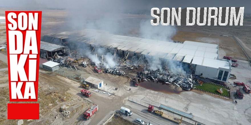 Ereğli'de bisküvi fabrikasında korkutan yangın