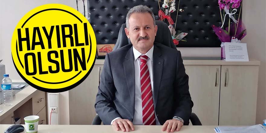 Belediye Başkan Yardımcısı Ahmet Say Görevine Başladı