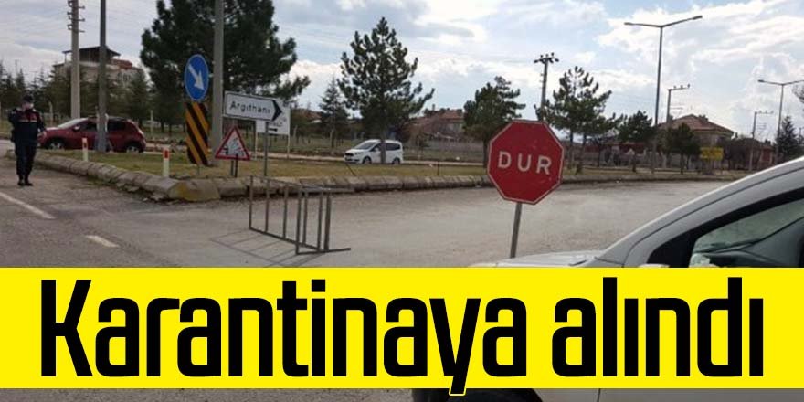 Konya'da bir mahalle daha karantinaya alındı