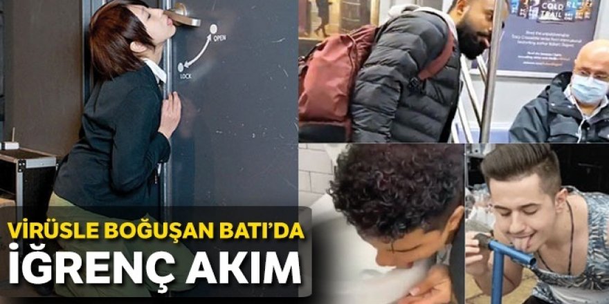 Virüsle boğuşan Batı'da, Tıklanma uğruna yapılan iğrenç akım