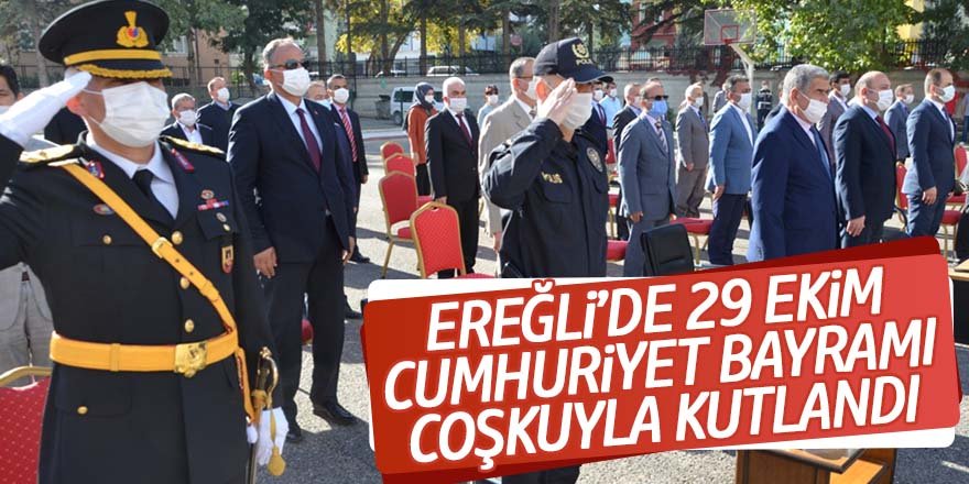 EREĞLİ'DE 29 EKİM CUMHURİYET BAYRAMI COŞKUSU