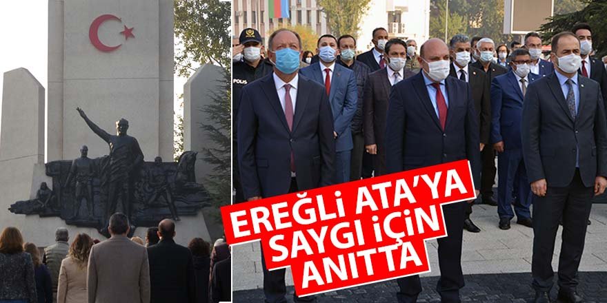 Ereğli’de 10 Kasım Atatürk’ü Anma Programı Düzenlendi