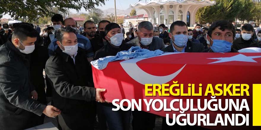 Sözleşmeli er Ahmet Alkaç sonsuzluğa uğurlandı