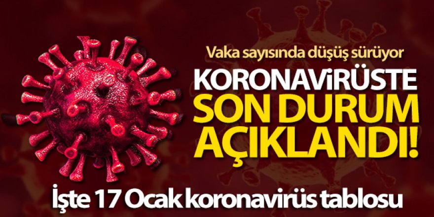 Son 24 saatte korona virüsten 165 kişi hayatını kaybetti