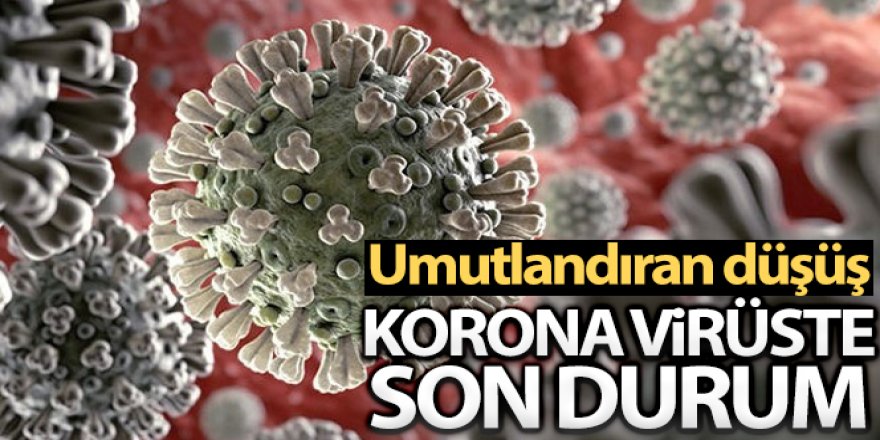 Son 24 saatte korona virüsten 77 kişi hayatını kaybetti