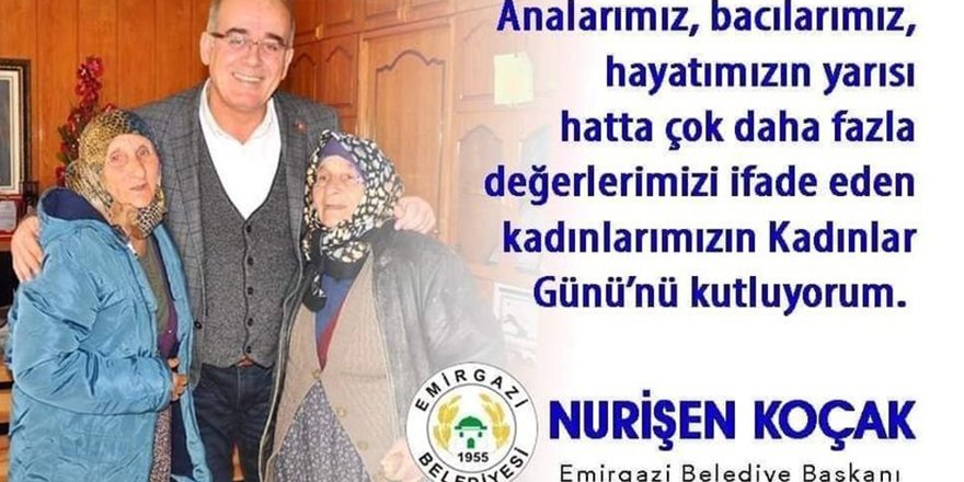 BAŞKAN KOÇAK’IN KADINLAR GÜNÜ MESAJI