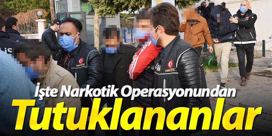 Ereğli'de Uyuşturucu operasyonunda 12 kişi tutuklandı