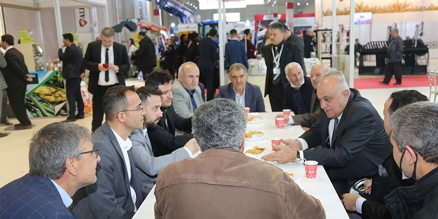 Pankobirlik Genel Başkanı Ramazan Erkoyuncu Konya Tarım Fuarını Ziyaret Etti 