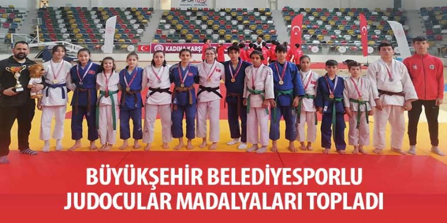 Büyükşehir Belediyesporlu Judocular Madalyaları Topladı