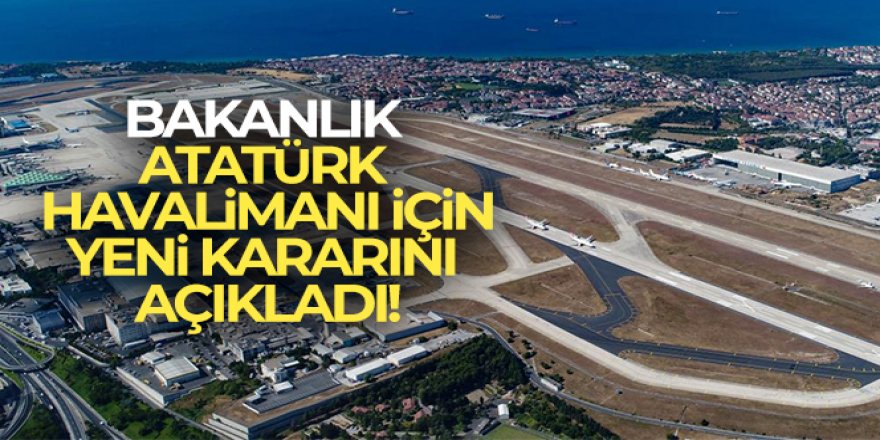 Atatürk Havalimanı'nın doğu-batı pistleri