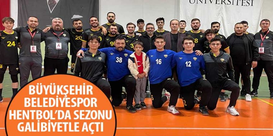 Büyükşehir Belediyespor Hentbol’da Sezonu Galibiyetle Açtı