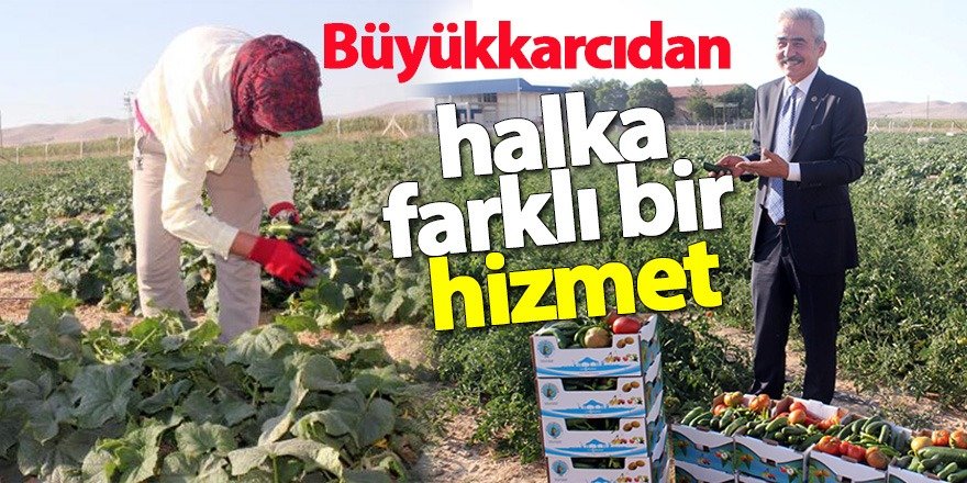 Ayrancı Belediye Başkanı Büyükkarcıdan farklı bir hizmet