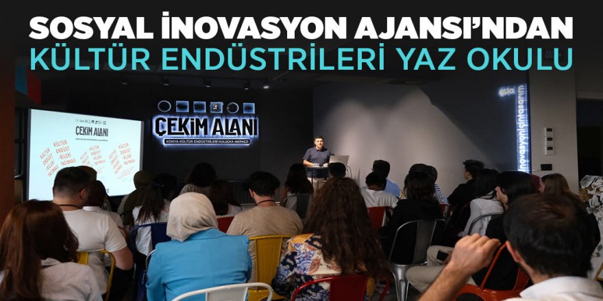 SOSYAL İNOVASYON AJANSI’NDAN “KÜLTÜR ENDÜSTRİLERİ YAZ OKULU”