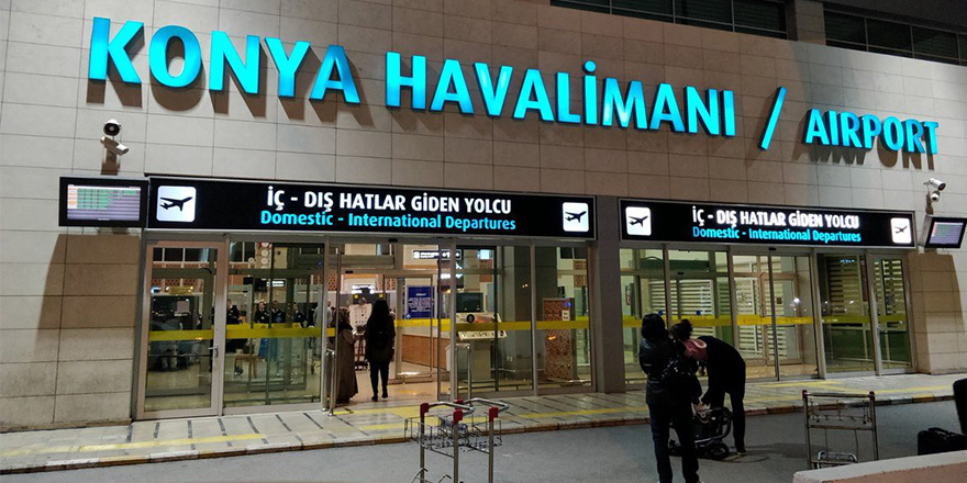 Konya Havalimanı'nda mayısta 77.358 yolcuya hizmet verildi