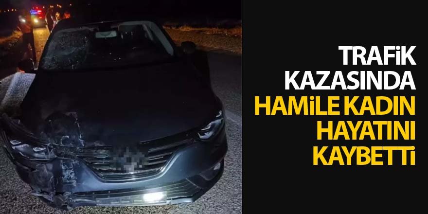 Konya'da trafik kazasında hamile kadın hayatını kaybetti