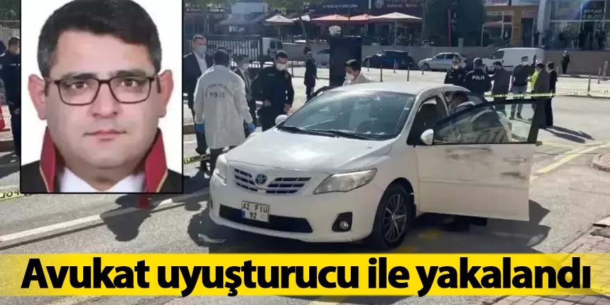 Konya'da Avukat Uyuşturucu Hap İle Yakalandı