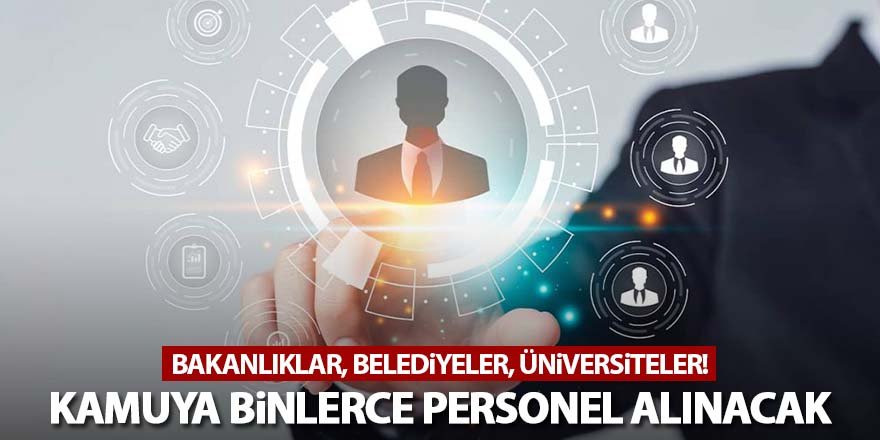 Kamu personeli işe alımlar