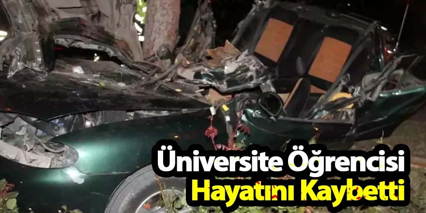 Trafik Kazasında 1 Kişi Hayatını Kaybetti