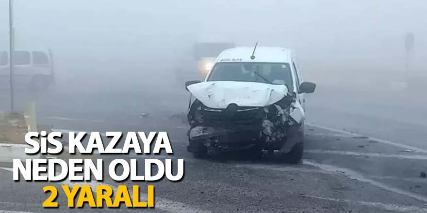 Trafik Kazası: 2 Yaralı