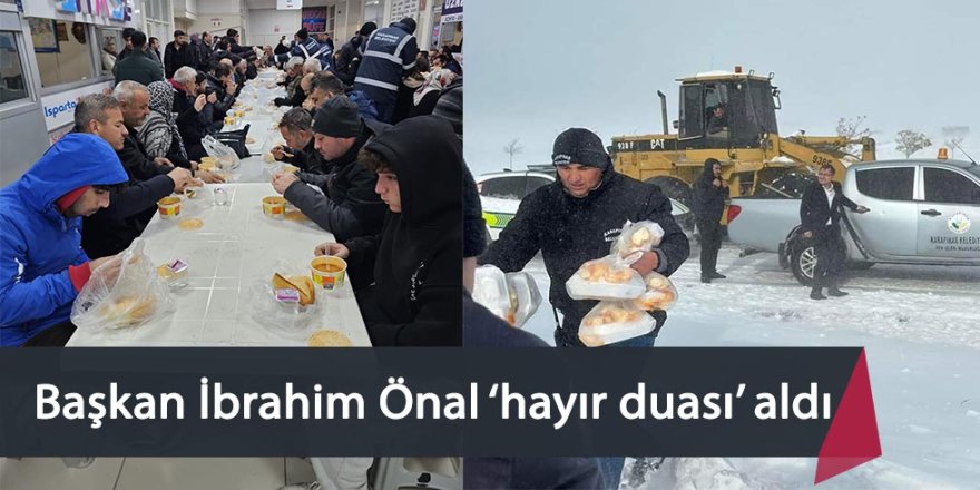 Karapınar belediye başkanı İbrahim Önal ‘hayır duası’ aldı