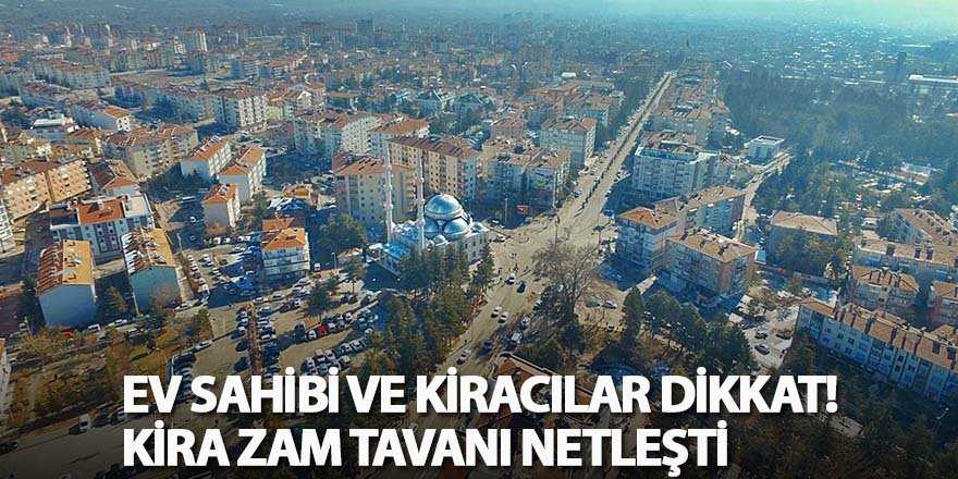 Şubat ayı enflasyonla birlikte kira zam tavanı da netleşti