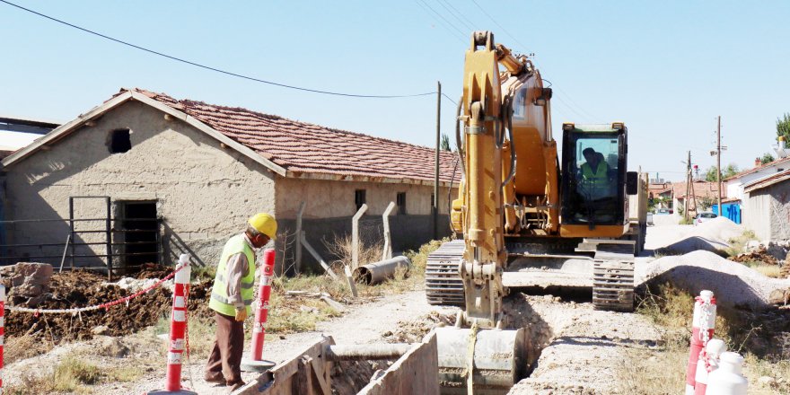 Meram ve Karatay’da Kanalizasyon Hizmet Ağı Genişliyor