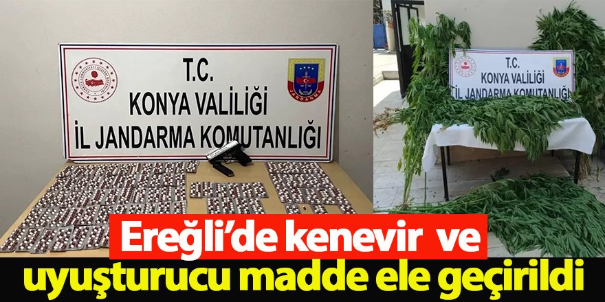 Konya'da Uyuşturucu Operasyonu