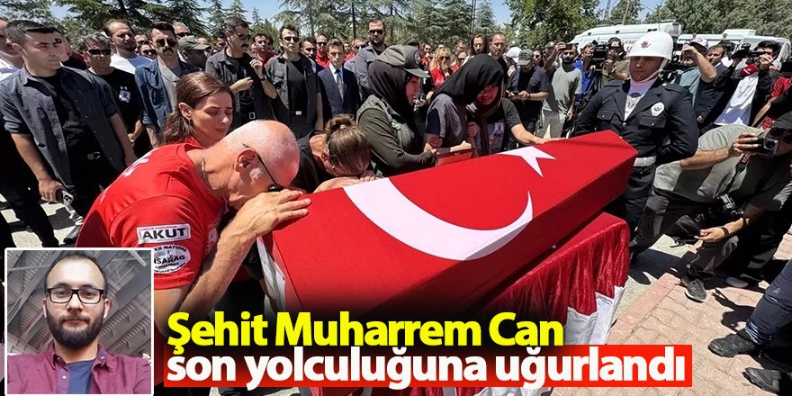 Şehit Muharrem Can memleketi Konya'da son yolculuğuna uğurlandı