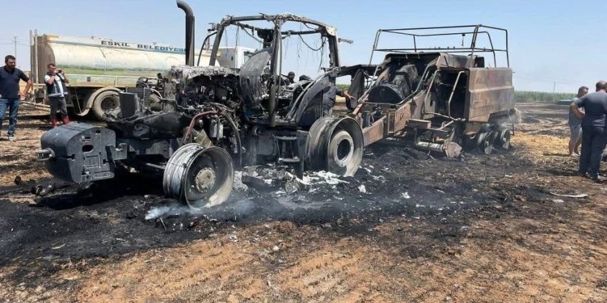 Aksaray'da Tarım Arazisinde Yangın