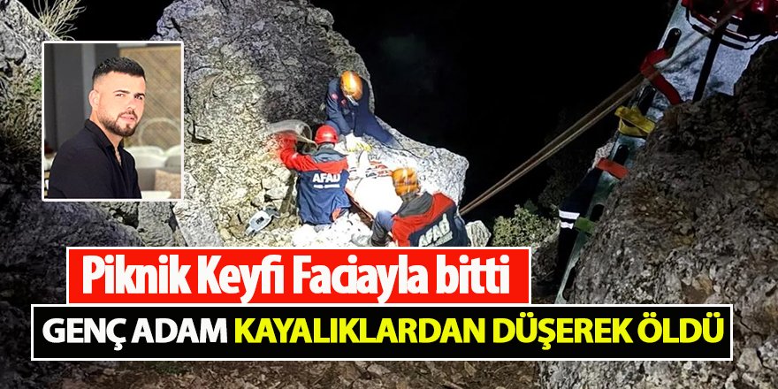 Karaman’da Kayalıktan Düşen Genç Hayatını Kaybetti