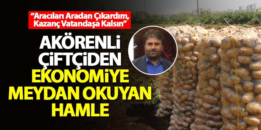 Ekonomiye Meydan Okuyan Hamle: Patatesi 10 TL’den Satıyor!