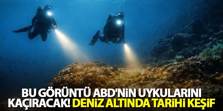 Çin'den tarihi keşif! Deniz altında dev altın madeni buldular