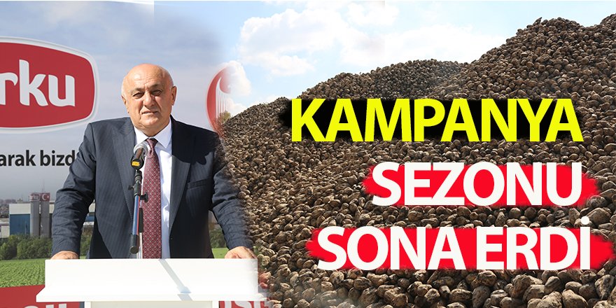 Konya Şeker’de Kampanya Sezonu Sona Erdi: 496 Bin Ton Şeker Üretildi