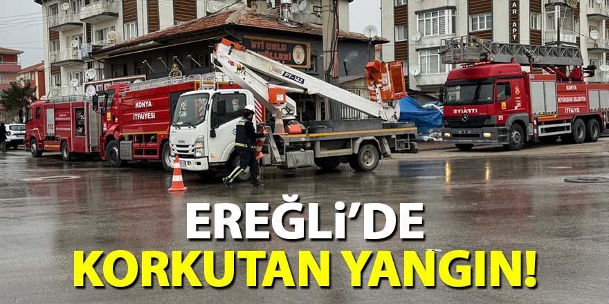 Ereğli’de Fırın Yangını!