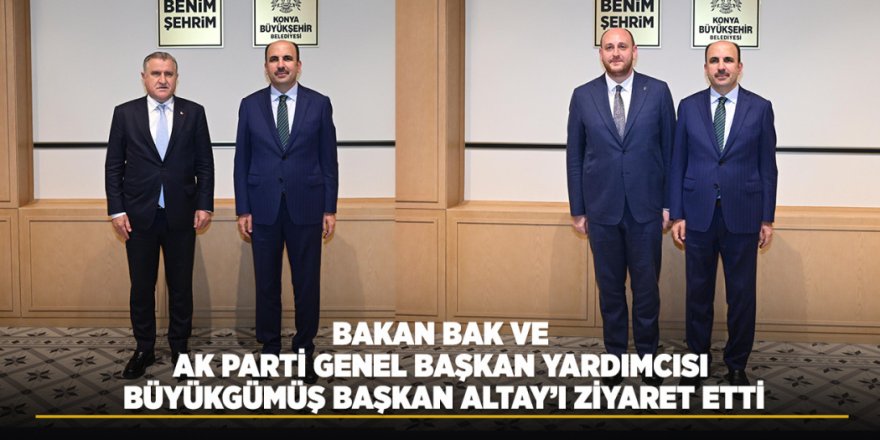 BAŞKAN ALTAY’A ZİYARET
