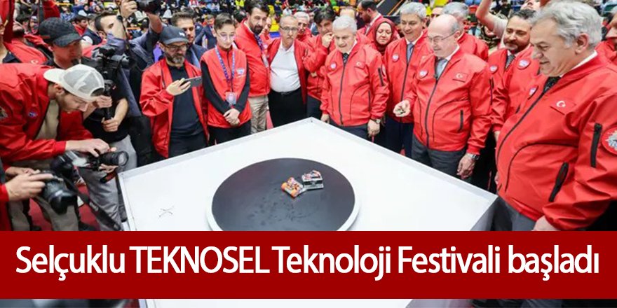 Selçuklu TEKNOSEL Teknoloji Festivali başladı