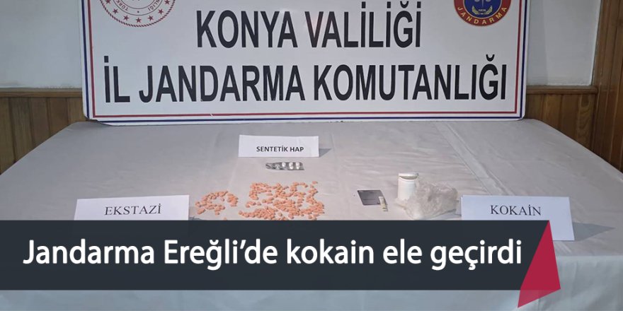 Ereğli'de Uyuşturucu Operasyonu: Kokain ve çok sayıda hap ele geçirildi