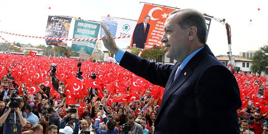Cumhurbaşkanı Recep Tayyip Erdoğan Konyada