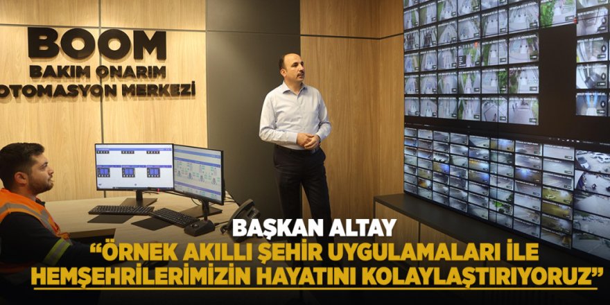 Akıllı Şehir Konya’da Şehir Altyapısı “BOOM” İle Tek Merkezden Yönetiliyor