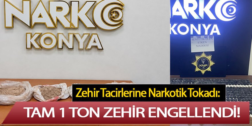 Zehir Tacirlerine Narkotik Tokadı: