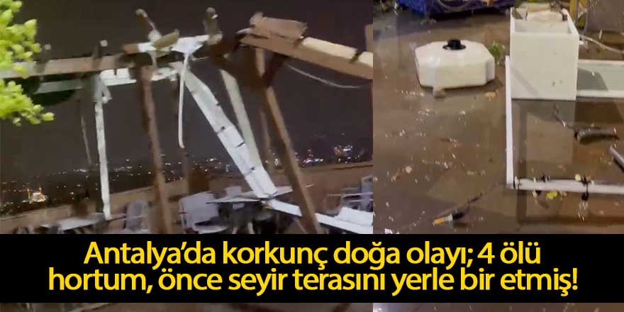 Korkunç doğa olayı; 4 ölü